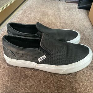 Vans Classic Slip-On Perforated Leather Shoe